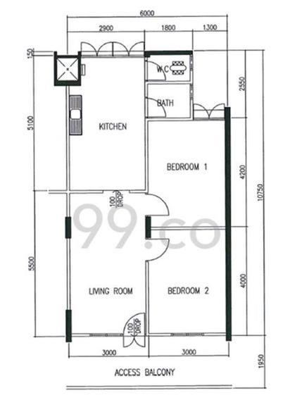 Blk 169 Stirling Road (Queenstown), HDB 3 Rooms #172592812